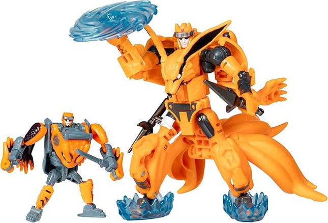 Transformers Collaborative Naruto Shippuden, Kurama & Gamakichi, Anime Toys, Action Figures, 8+