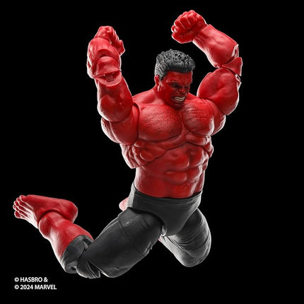 Marvel Legends Series Red Hulk, Captain America: Brave New World Collectible Deluxe 6 Inch Action Figure
