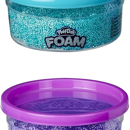 Play-Doh Foam and Play-Doh Slime Kit: Super Cloud Slime, HydroGlitz, Super Stretch, and Krackle 13 Multipack Bundle of Cool Colors, Kids Party Favors, Non-Toxic (Amazon Exclusive)