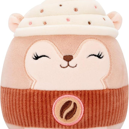 Squishmallows Original 5in Reza The Latte Squirrel – Official Jazwares Plush (Little)