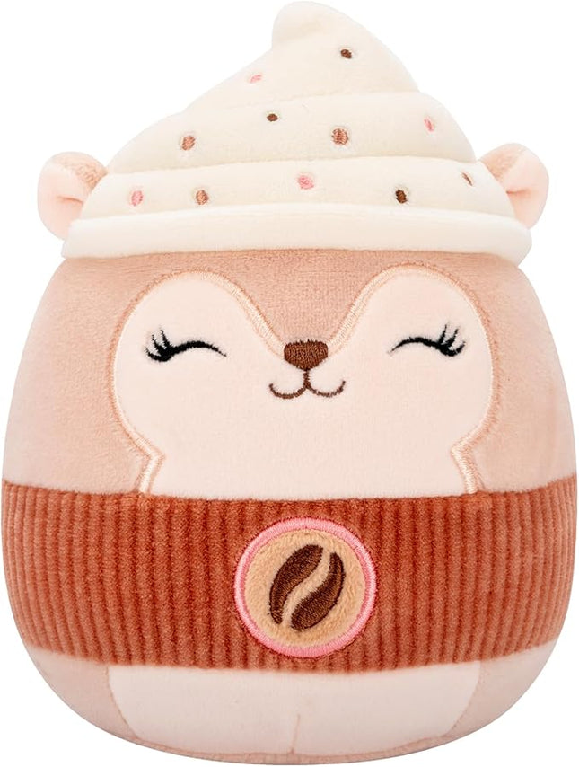 Squishmallows Original 5in Reza The Latte Squirrel – Official Jazwares Plush (Little)