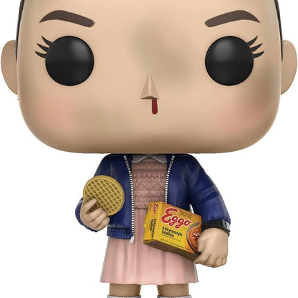 Funko Pop Stranger Things Eleven with Eggos Vinyl Figure, Styles May Vary - with/Without Blonde Wig,Multicolor,Standard,13318 - Collectable Vinyl Figure - Gift Idea - Official Merchandise
