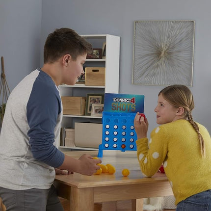 Hasbro Gaming Connect 4 Shots Board Game Activity for Kids Ages 8+, Active Games for Families, 2 Player Game, Kids Games and Gifts (Amazon Exclusive)