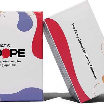 That's Dope: The Party Game for Strong Opinions • Core Pack | 288 Topic Cards, 6 Voting Card Game Set | Fun Adult and Family Party Game