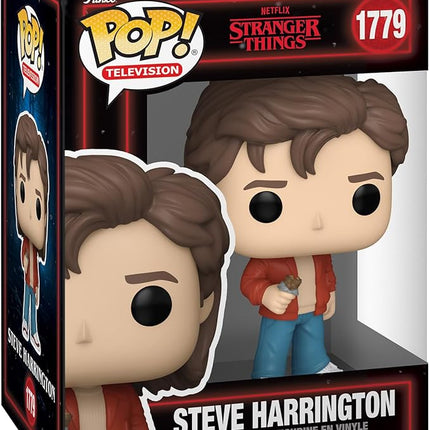 Funko Pop! TV: Stranger Things - Steve Harrington - Collectable Vinyl Figure - Gift Idea - Official Merchandise - Toys for Kids & Adults - TV Fans - Model Figure for Collectors and Display