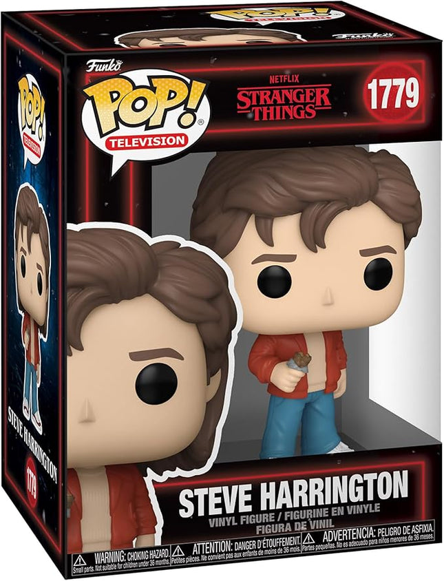 Funko Pop! TV: Stranger Things - Steve Harrington - Collectable Vinyl Figure - Gift Idea - Official Merchandise - Toys for Kids & Adults - TV Fans - Model Figure for Collectors and Display