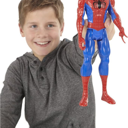 Hasbro Marvel Ultimate Spider-man Titan Hero Series Spider-man Figure, 12-Inch