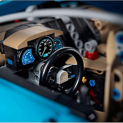 LEGO Technic Bugatti Chiron 42083 Race Car Building Kit and Engineering Toy, Adult Collectible Sports Car with Scale Model Engine (3599 Pieces)