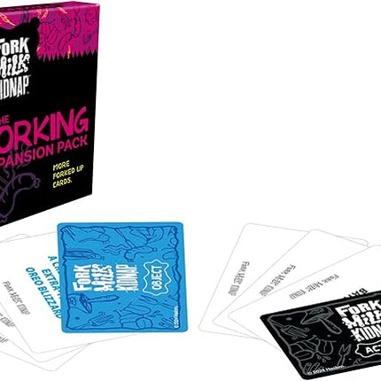Fork Milk Kidnap: The Forking Expansion Pack | More Forked Up Cards for Adults Only | Ages 17+ | 3-10 Players | 20 Mins. | Hilarious NSFW Party Games