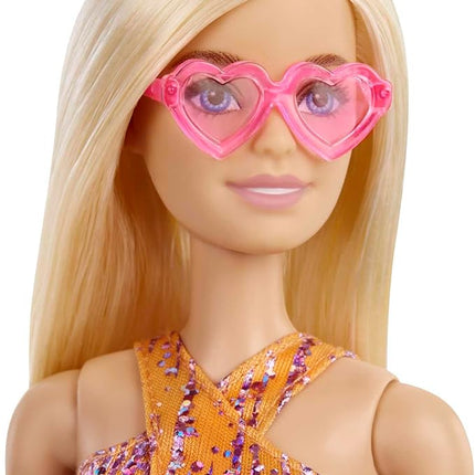 Barbie Advent Calendar with Barbie Doll (12-in), 24 Surprises Including Day-to-Night Trendy Clothing & Accessories, Festive Holiday Themed Packaging for Kids 3 to 7 Years Old