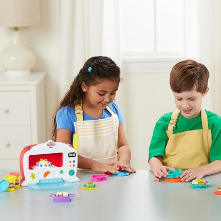 Play-Doh Kitchen Creations Magical Oven Play Food Set for Kids 3 Years and Up with Lights, Sounds, and 6 Colors (Amazon Exclusive)