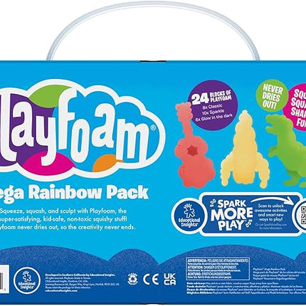 Educational Insights Playfoam Mega Pack with 10 Colors of Playfoam, Non-Toxic, Sensory Toy for Boys & Girls, Ages 3+