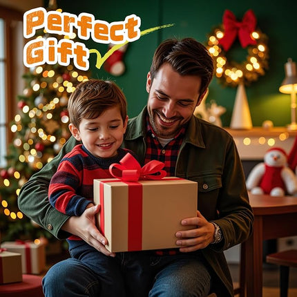 Glow-in-The-Dark Wall Climbing Chameleon, Remote Control Car Kids Toys with Rechargeable Indoor Wall Crawler Robot Geckos Toys Gifts for Boys & Girls Ages 3 & Up