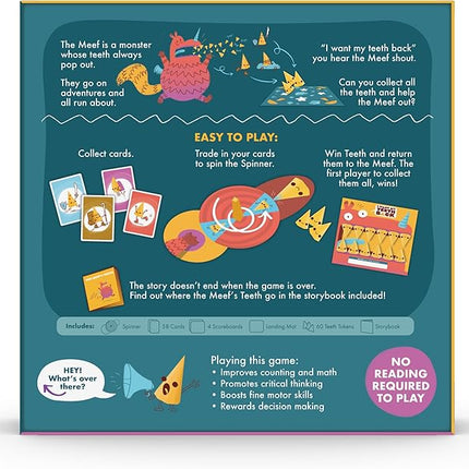 Exploding Kittens I Want My Teeth Back 2-4 Players - Ages 4+ - 10 Minutes to Play - Educational Board Game for Kids