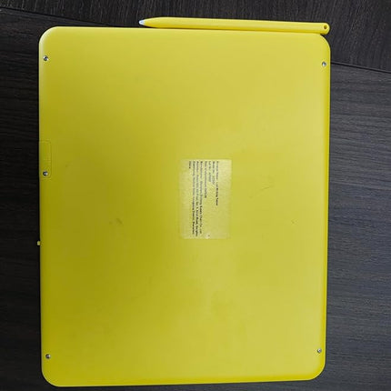 TEKFUN LCD Writing Tablet Doodle Board, 12inch Colorful Drawing Tablet Writing Pad, Kids Travel Essentials, Kid Toys for 3 4 5 6 7 8 Year Old Girls Boys (Yellow)