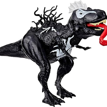 SPIDER-MAN Marvel Epic World of Action VenomVersus Venomsaurus Rex 16-Inch (40cm) Action Figure with Dino Chomp Action, Super Hero Toys for Kids Ages 4+