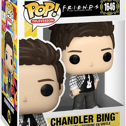 Funko POP TV: Friends – Chandler Bing - (College) - Collectable Vinyl Figure - Gift Idea - Official Merchandise - for Kids & Adults - TV Fans - Model Figure for Collectors and Display