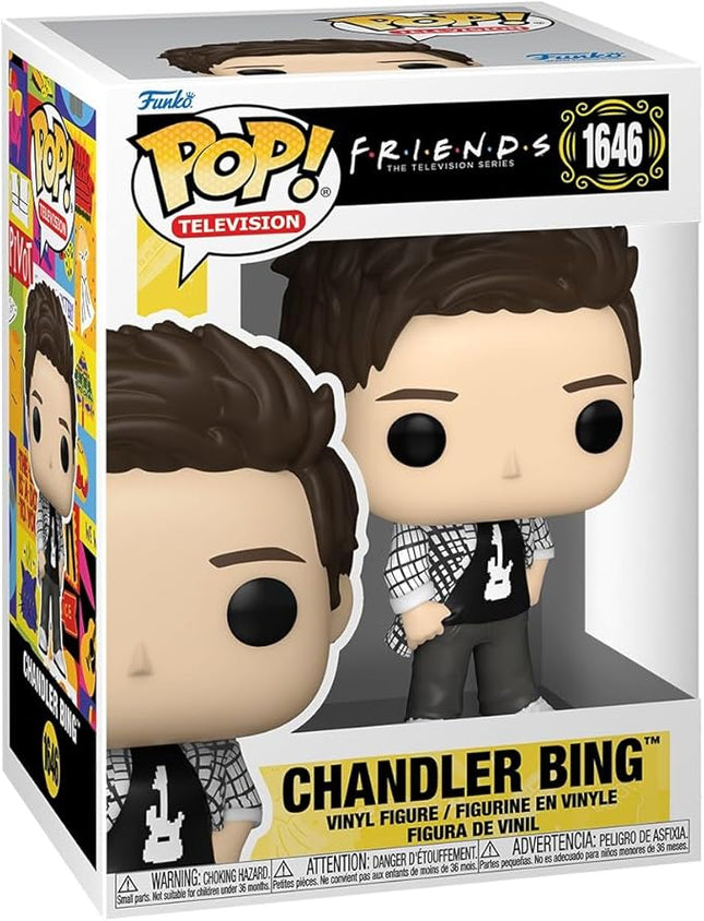 Funko POP TV: Friends – Chandler Bing - (College) - Collectable Vinyl Figure - Gift Idea - Official Merchandise - for Kids & Adults - TV Fans - Model Figure for Collectors and Display