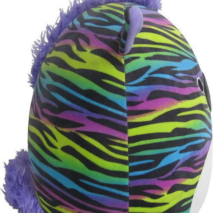 Squishmallows Original 14-Inch Safiyah Rainbow Zebra - Large Ultrasoft Official Jazwares Plush