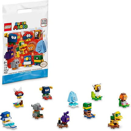 LEGO Super Mario Character Packs – Series 4 71402 Building Kit; Collectible Gift Toys for Kids Aged 6 and up to Combine with Starter Course Playsets (71360 and 71387) for Extra Interactive Play