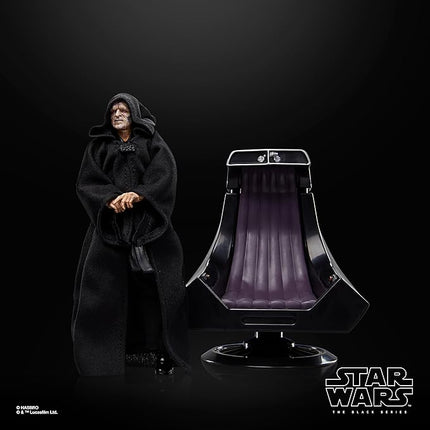 STAR WARS The Black Series Emperor Palpatine & Throne Return of The Jedi Collectible 6 Inch Action Figure (Amazon Exclusive)