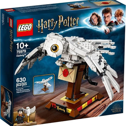LEGO 75979 Harry Potter Hedwig Moving Wings Owl Building Toy Collectible Display Model