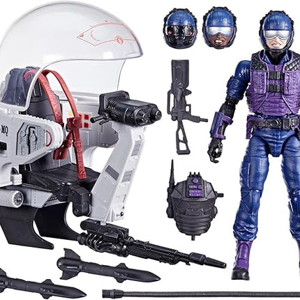 G.I. Joe Classified Series Tele-Viper & Cobra Flight Pod (Trubble Bubble) Vehicle, 79, with 9 Accessories