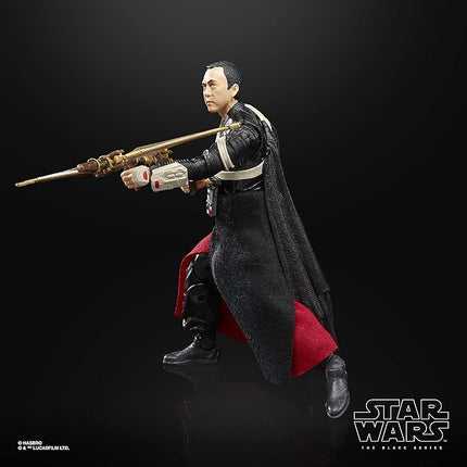 STAR WARS The Black Series Chirrut Îmwe 6-Inch-Scale Rogue One: A Story Collectible Action Figure, Toys for Kids Ages 4 and Up