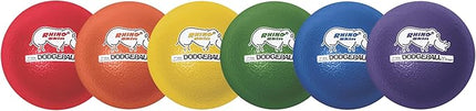 Champion Sports® Rhino Skin® Low Bounce Dodgeball Sets & Singles for Playground, PE, Backyard & League Games – Team Sports Equipment for Youth & Adults