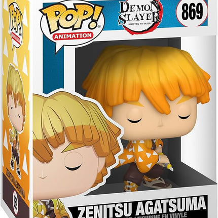 Funko Pop Animation: Demon Slayer - Zenitsu Agatsuma, 3.75 Inches - Collectable Vinyl Figure - Gift Idea - Official Merchandise - Toys for Kids & Adults - Anime Fans - Model Figure for Collectors