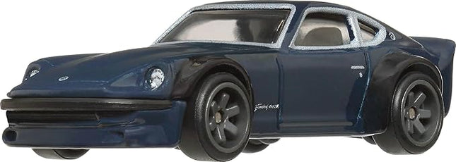 Hot Wheels Premium Car Culture Collectible Toy Car, 1:64 Scale Die-Cast Nissan Fairlady Z, Japan Historics 4 Vehicle with Real Riders Tires