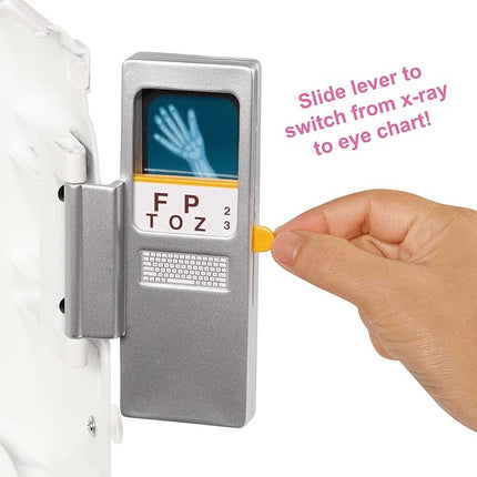 Barbie Playset with 20+ Accessories, Emergency Vehicle Transforms into 2+ Foot Hospital with Lights and Sounds, Care Clinic