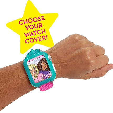 Barbie Photo Filter Play Camera and Play Smart Watch Set with Lights and Sounds, Pretend Play, Kids Toys for Ages 3 Up by Just Play