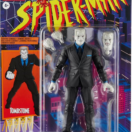 MARVEL Legends Series Tombstone, Spider-Man Comics Collectible 6-Inch Action Figure