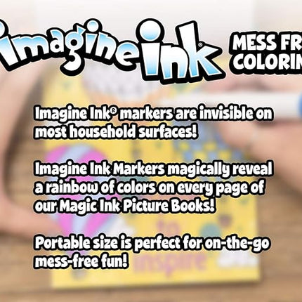 Bendon Barbie Mattel 16 Page Imagine Ink Coloring Book with 1 Mess Free Marker 49749