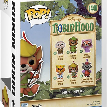 Funko POP! Disney: Robin Hood - Collectable Vinyl Figure - Gift Idea - Official Merchandise - for Kids & Adults - Movies Fans - Model Figure for Collectors and Display