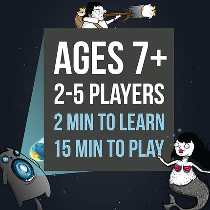 Imploding Kittens Expansion Set - A Russian Roulette Card Game, Easy Family-Friendly Party Games for Adults, Teens & Kids - 20 Card Add-on