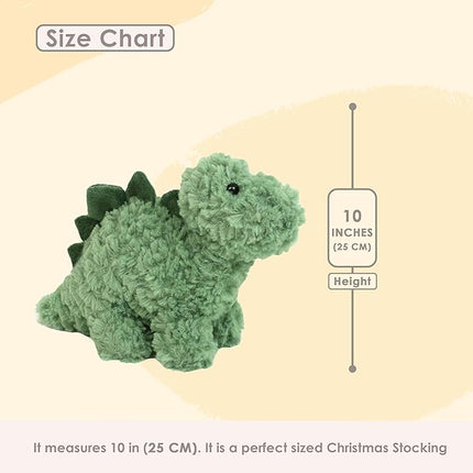 MON AMI Cuddles The Baby Dino Stuffed Animal – 10”, Soft & Cuddly Dinosaur Plush, Use as Toy or Nursery Room Décor for Kids of All Ages