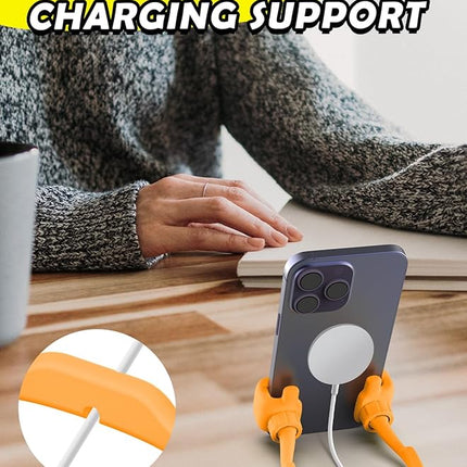 Stocking Stuffers for Teens Girls Women Cell Phone Holder: Thumbs Up Lazy Phone Stand Gifts for Adults Kids Boys Men Teenager Wife Mom Funny Gag Gadgets Ideas Who Wants Nothing Gift for Christmas