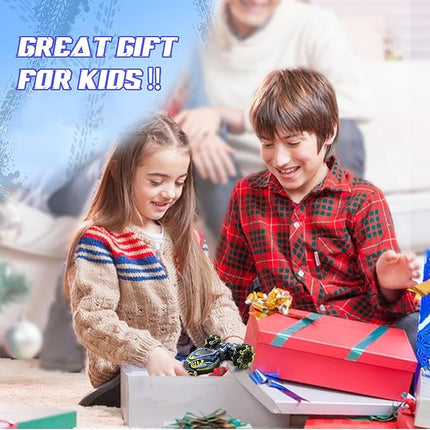 Gesture Sensing RC Stunt Car Toys for Boys Girls 6-12, 4WD Drift Hand Controlled Car Offroad 360° Rotation with Lights Music for Kids Age 7 9 10 11 12 Years Old Birthday Xmas Gifts