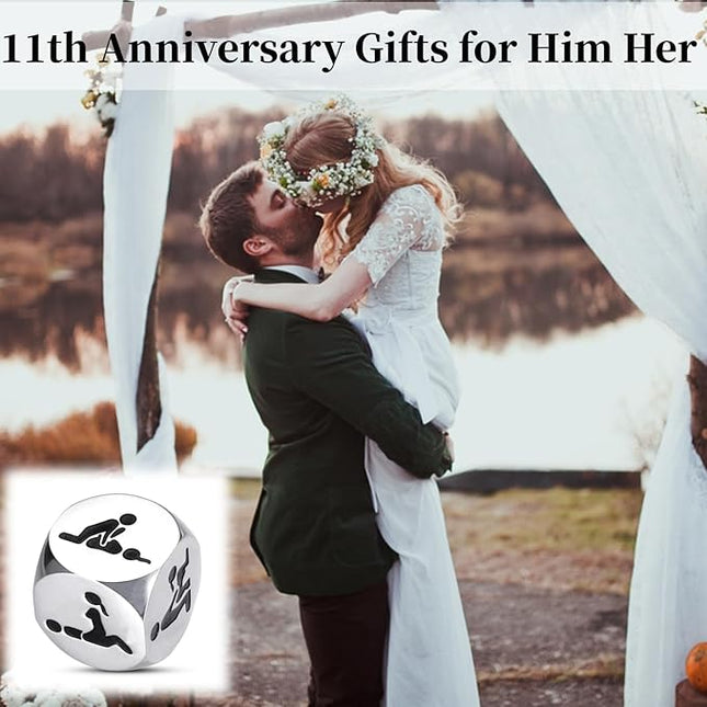 Sex Dice Date Stocking Stuffers Valentines Day Gifts for Boyfriend Romantic Date Night Ideas Birthday Gifts for Wife Him Her Night Gifts for Couples 6th 11th 25th Anniversary Day Gifts for Him