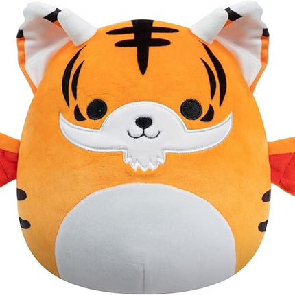 Squishmallows Original Adopt Me! 8-Inch Winged Tiger Plush - Little Ultrasoft Official Jazwares Plush - Virtual Item Code Included