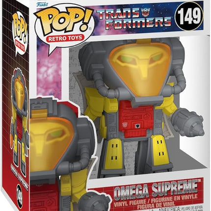 Funko Pop Super: Transformers - Omega Supreme - Transformers Classic - Collectable Vinyl Figure - Gift Idea - Official Merchandise - Toys for Kids & Adults - Action/Adventure Fans