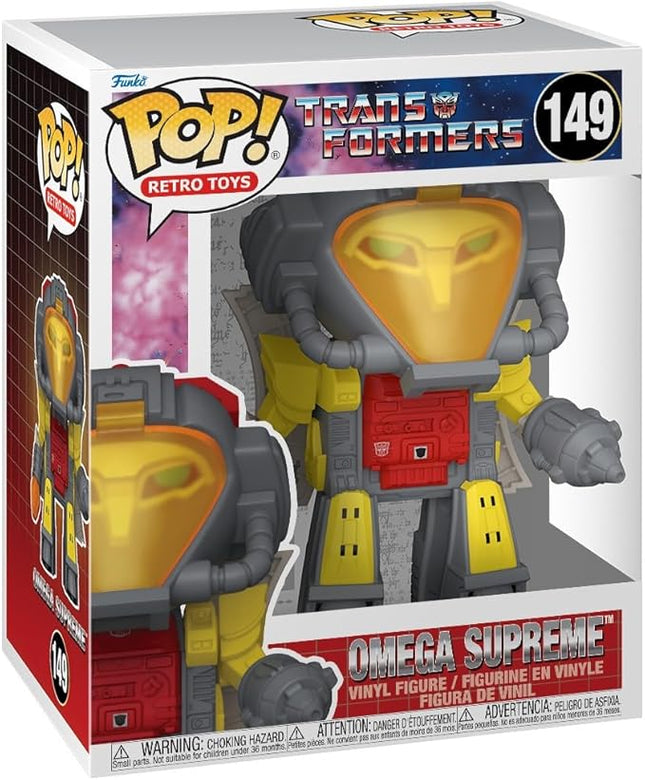 Funko Pop Super: Transformers - Omega Supreme - Transformers Classic - Collectable Vinyl Figure - Gift Idea - Official Merchandise - Toys for Kids & Adults - Action/Adventure Fans