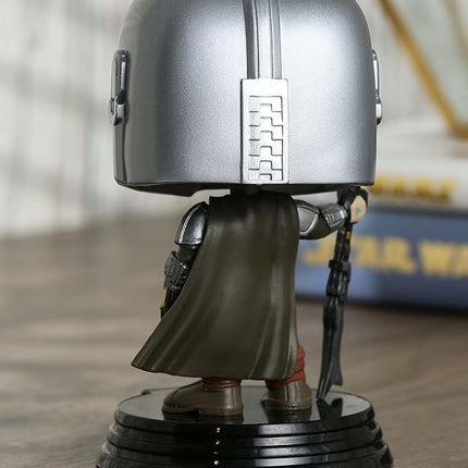 Funko Pop! Star Wars: The Mandalorian Action Figure, The Mandalorian Vinyl Bobblehead