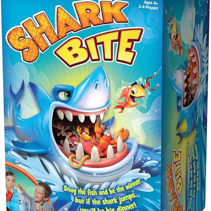 Shark Bite with Let's Go Fishin' Card Game (Amazon Exclusive) by Pressman