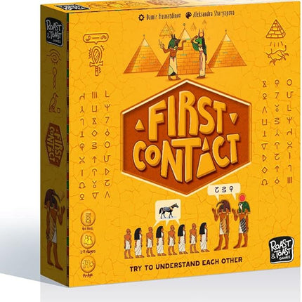 First Contact | Board Game for Adults and Family | Adventure Board Game | Party Game | Board Games for Adults | Ages 12+ | for 2 to 7 Players | Average Playtime 40 Minutes