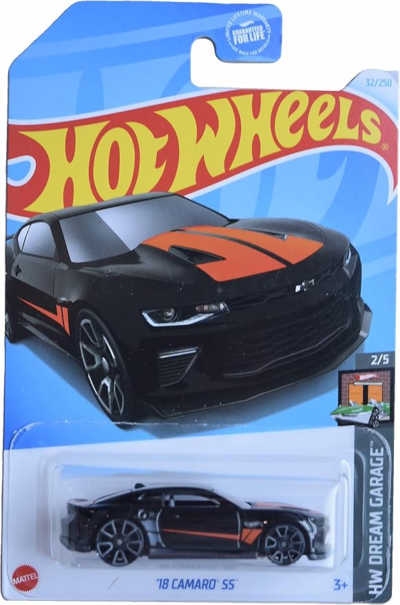 Mattel Hot Wheels '18 Camaro SS, HW Dream Garage 2/5 [Black] 32/250