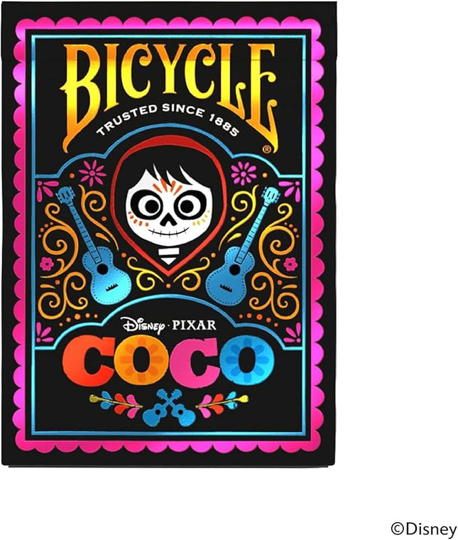 Bicycle Disney Coco Collectible Standard 52 Deck of Cards, Poker Size, Gifts, Family & Kids Card Game Night