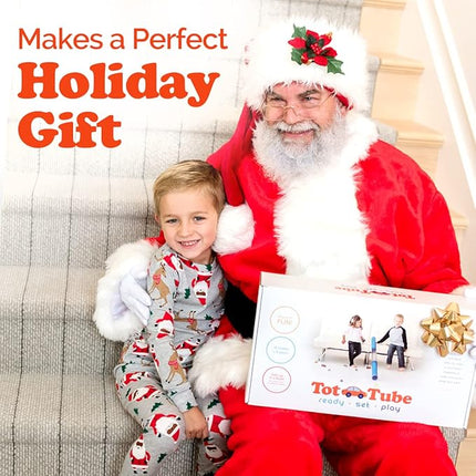 Tot Tube Playset - Toy Car and Ball Ramp Race Track